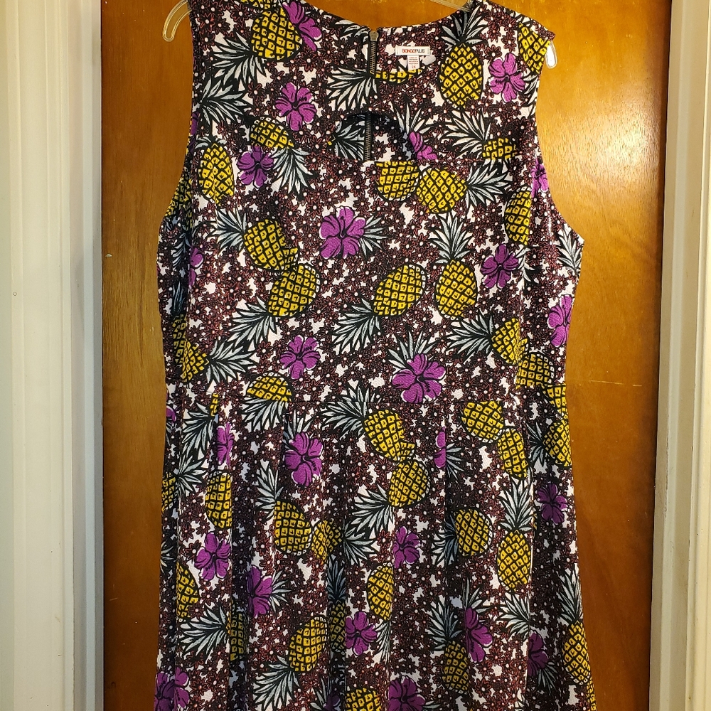Pineapple Mini Dress